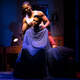 John Clay III, back, and Jeremy Pope in a scene from Choir Boy, by Moonlight’s Oscar-winning screenwriter Tarell Alvin McCraney.